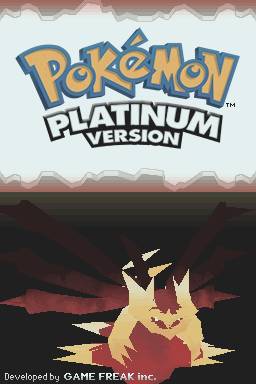 Pokemon Platinum Title Screen